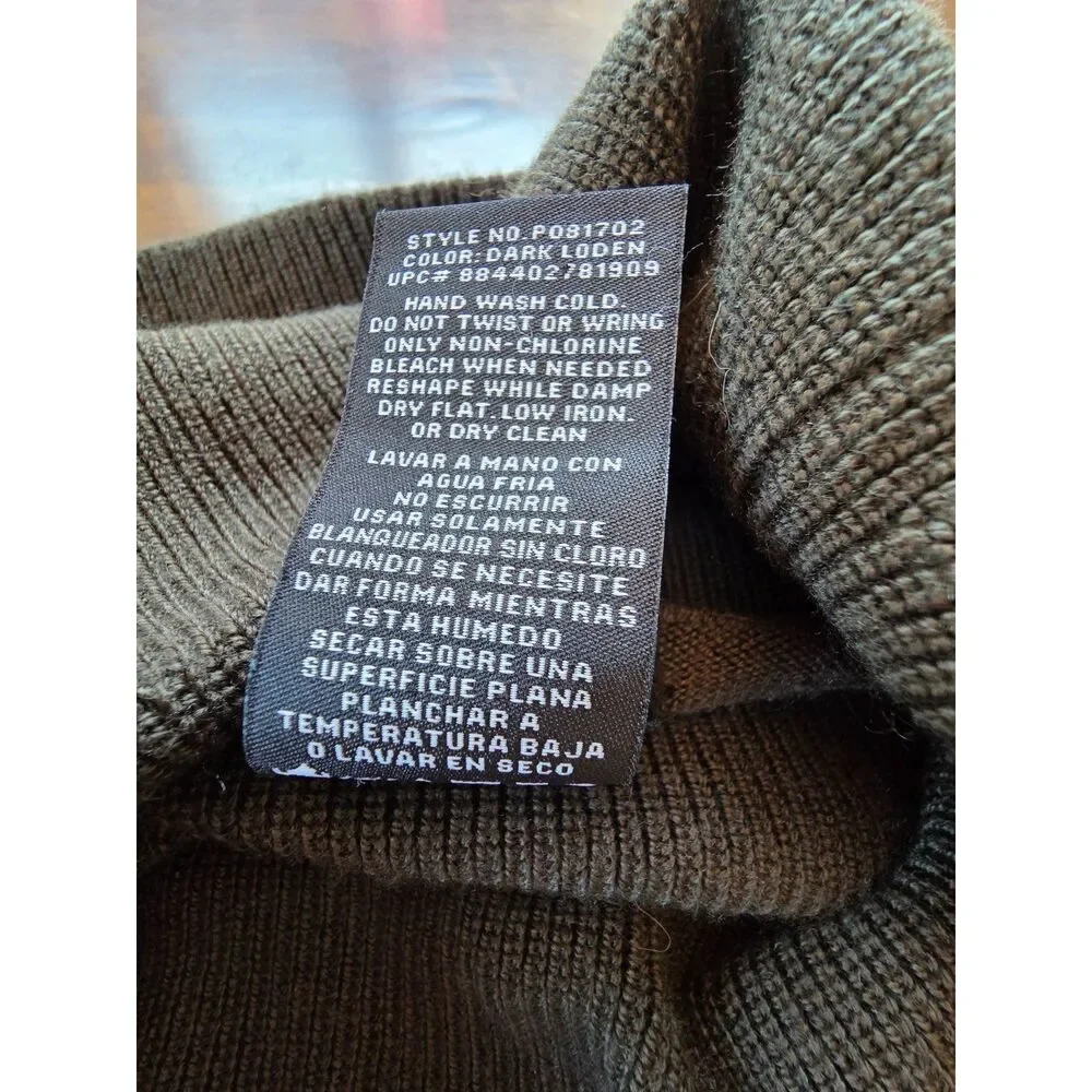 Premise Graphite Gray Cowl Neck Tunic Sweater M High Low Hem Tunic Knit Cozy